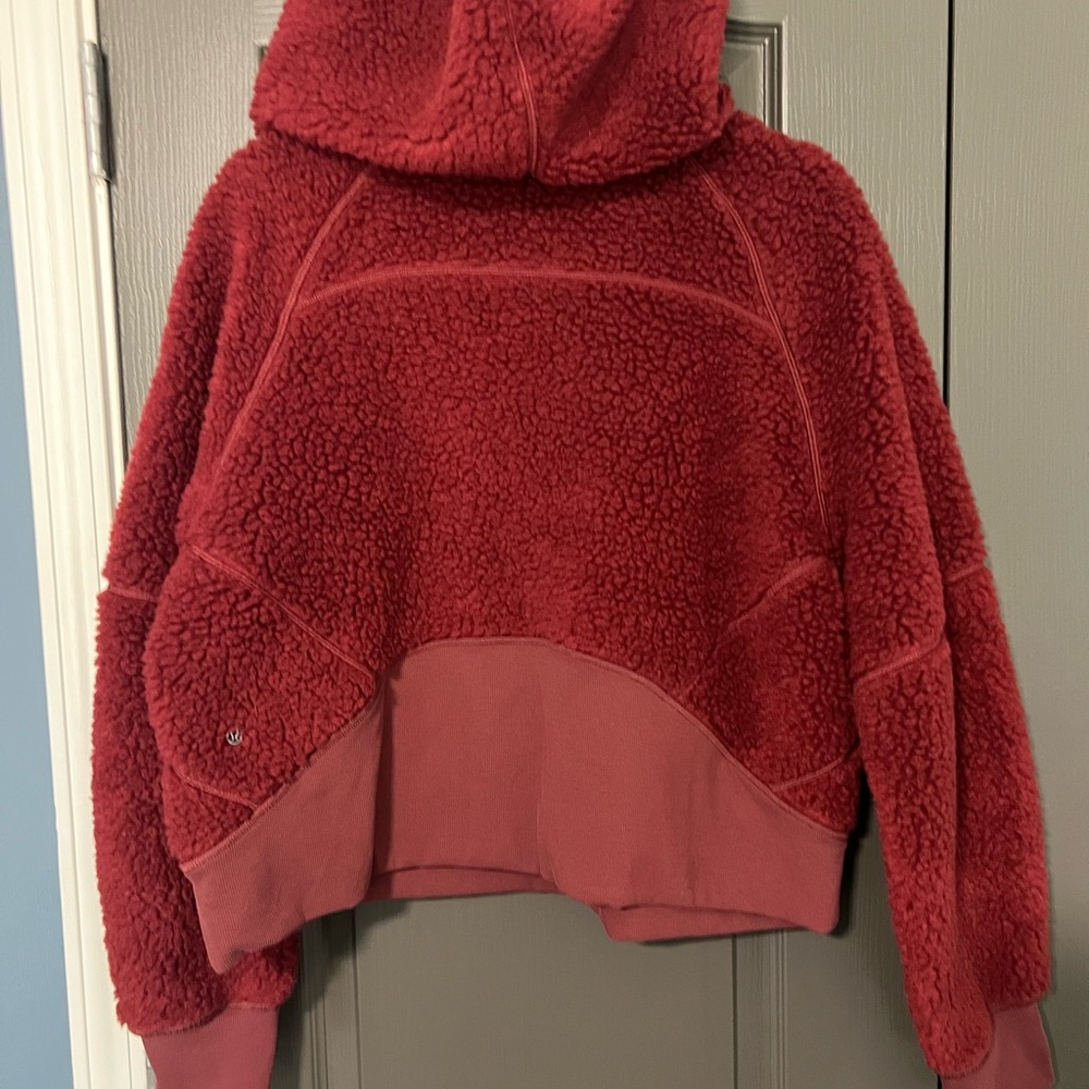 Lululemon Scuba Oversized Sherpa Half-Zip - Picture 4 of 4